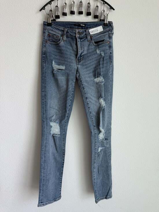 Fashion Nova Denim - Fashion Nova Distressed High Rise Skinny Jeans